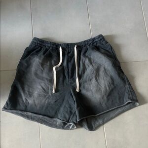 BDG Dark Gray Athletic Shorts